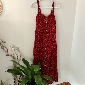 Cheetah maxi dress